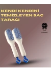 Kendini Temizleyen Masajlı Saç Tarağı – Anti-statik, Ergonomik Tasarım