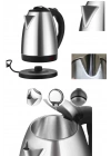 Kettle C F Tipi 220-240V Paslanmaz Çelik Elektrik Kablolu Otomatik Kapanma