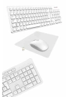 Klavye Mouse Seti Sessiz Kablosuz Türkçe TV  PC Uyumlu