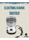 Kompakt Elektrikli Kahve ve Baharat Öğütücü | 14500 Devir, Şeffaf Kapaklı, Hediye İçin İdeal