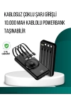 Kompakt Tasarım, Güçlü Performans – 10000mAh Kablosuz Powerbank