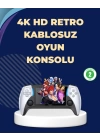 Kompakt ve Hafif Retro Oyun Konsolu 1000 Klasik Oyun Dahil
