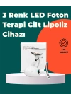 Kompakt ve Taşınabilir Cilt Bakım Cihazı – 3 Fonksiyonlu, USB Şarjlı, LED Işıklı Güzellik Aleti