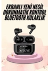 Kulak İçi Bluetooth Kulaklık Ekranlı Müzik Dinleme Çağrı Cevaplama Siyah