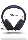 Kulak Üstü Bluetooth Kulaklık Ayarlanabiilir Uzun Pil Ömrü Kablosuz 5.0 Bluetooth