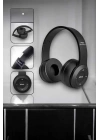 Kulak Üstü TF Kart ve AUX Destekli Ergonomik Bluetooth Kulaklık