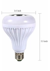Kumandalı RGB Led Işık Bluetooth Hoparlör Ses Lambası Renkli Ampul
