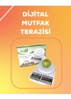 LCD Ekranlı Yüksek Hassasiyetli Dijital Mutfak Terazisi