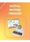 LCD Ekranlı Yüksek Hassasiyetli Dijital Mutfak Terazisi