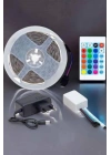 Led Işık 5 Metre Şerit Led RGB Işıklı