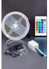 Led Işık 5 Metre Şerit Led RGB Işıklı