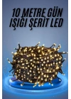 Led Işık Ağaç Süsleme Ampüllü Dekoratif Aydınlatma 10 Metre Gün Işığı