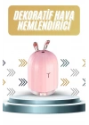 Led Işıklı Hava Nemlendirici Buhar Makinesi Dekoratif Aromaterapi