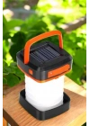Led Lamba Kamp Lambası Hafif Taşınabilir Şarj Süreli Akordeon El Fenerli