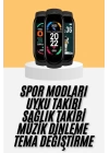 M6 Akıllı Bileklik Siyah Adımsayar Spor Takibi Android ve İOS Uyumlu