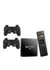 M8 PRO Mini 2.4G 10K ultra HD 64 GB TV BOX Android TV GAME BOX  2 Adet Oyun Konsolu