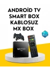 M8Pro Android TV Box ve Retro Oyun Konsolu – 10K Ultra HD Görüntü