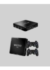 M8Pro Android TV Box ve Retro Oyun Konsolu – 10K Ultra HD Görüntü