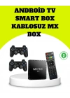 M8Pro Android TV Box ve Retro Oyun Konsolu 64GB