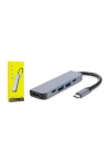 Macbook Pro/air Uyumlu USB Type-C 8 In 1 Hub Dönüştürücü Çevirici Çoklayıcı USB Hdmı Micro Sd 8 Girişli