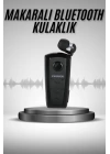 Makaralı Bluetooth Kulakiçi Yaka Kulaklığı Kablosuz Kulaklık