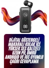 Makaralı Bluetooth Kulaklık Telefon Uyumlu Makaralı TF Kart Girişli Güç Göstergeli