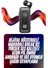 Makaralı Bluetooth Kulaklık Telefon Uyumlu Makaralı TF Kart Girişli Güç Göstergeli