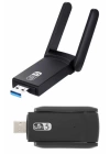 Mbps Wifi Alıcı Kablosuz Wifi Adaptörü Çift Band Çift Antenli