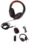 Mikrofonlu Gamer Kulaklık Oyuncu Kulaklığı Yüksek Ses Kaliteli Stereo Yumuşak Yastıklar