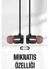 Mikrofonlu Kablosuz Sport Kulak İçi Mıknatıslı Kulaklık
