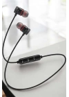 Mikrofonlu Kablosuz Sport Kulak İçi Mıknatıslı Kulaklık