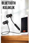 Mikrofonlu Kablosuz Sport Kulak İçi Mıknatıslı Kulaklık