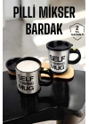 Mikser Kupa Yazılı Mug Bardak Karıştırma Özelliği