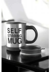 Mikser Kupa Yazılı Mug Bardak Karıştırma Özelliği
