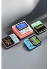 Mini Atari El Atarisi 3.5 inç Ekran Çift Konsol 666 Adet Retro Oyun Gameboy El Atarisi