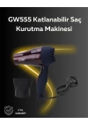 Mini Boy 1500W Saç Kurutma Makinesi | Katlanabilir Sap, Yoğunlaştırıcı Başlık, Seyahat İçin İdeal