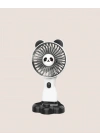 Mini Fan Hayvan Figürlü – Şarj Edilebilir Taşınabilir El Vantilatörü