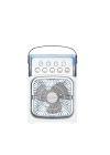 Mini Klima Fan | USBli, 7 Renk Gece Işığı, 3ü 1 Arada Fonksiyon