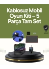 Mobilde Konsol Deneyimi – 5in1 Bluetooth Oyun Seti (iOS ve Android Uyumlu)