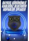 Müzik Çalar Bluetooth Hoparlör Speaker 5.0 Kablosuz Baykuş Görünümlü
