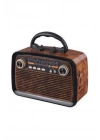 Müzik Kutusu Bluetooth Bağlantılı El Fenerli Nostaljik Tasarım Radyo