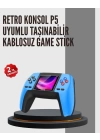 Nostaljik Mini GamePad | 520 Hazır Oyun, Tak ve Oyna