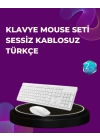 Ofis ve Ev Kullanımı İçin Kablosuz Klavye Fare Seti - Ergonomik ve Pratik