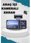 Ön ve Arka Kameralı 2 İnç 1080P Full HD DVR Araç İçi Ekran