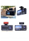 Ön ve Arka Kameralı 2 İnç 1080P Full HD DVR Araç İçi Ekran