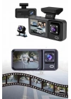 Ön ve Arka Kameralı 2 İnç 1080P Full HD DVR Araç İçi Ekran