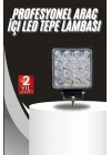 Oto Lamba 10 Led Işık Ayarlanabilir Yüksek Aydınlatmalı Beyaz Far