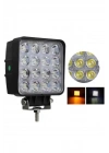 Oto Lamba 10 Led Işık Ayarlanabilir Yüksek Aydınlatmalı Beyaz Far