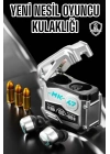 Oyuncu Kulaklığı Bluetooth Bağlantılı ANC Özelliği 5.0 Bluetooth