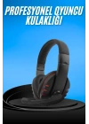Oyuncu Kulaklığı Kulak Üstü Kablolu Gaming Kulaklık Mikrofonlu ANC Özelliği